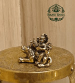Miniature Brass Durga Devi Statue 1 Inch