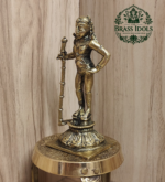 Premium Brass Palani Murugan Idol 4.1 Inch
