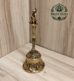 Premium Brass Hanuman Pooja Bell 4.4 Inch