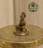 Miniature Brass Annapurna Devi Idol 1.2 Inch