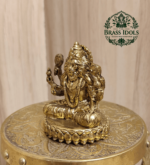 Premium Brass Narasimha Statue 1.7 Inch