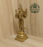 Brass Murugan Idol 10 Inch