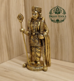 Brass Murugan Statue 5.5 Inch