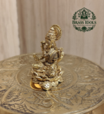 Premium Brass Lakshmi Statue 5.2 Inch