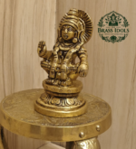 Brass Ayyappan Swami Statue 2.5 Inch