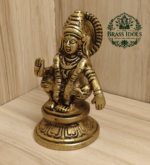 Brass Ayyappan Statue 3 Inch
