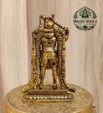 Premium Brass Karuppasamy Statue 3 Inch