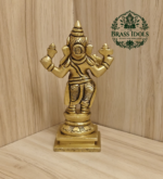Brass Standing Ganesha Statue 4.7 Inch