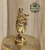 Premium Brass Krishna Idol 3 Inch