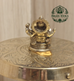 Miniature Brass Lord Ganesha Idol 1.1 Inch