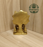 Brass Dakshinamurthy Statue 4.5 Inch