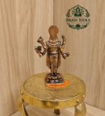 Copper Dhanvantari Idol 3 Inch