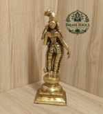 Brass Andal Statue 9.5 Inch