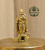 Premium Brass Lord Murugan Statue 2 Inch
