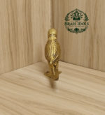 Brass Parrot Statue 3 Inch