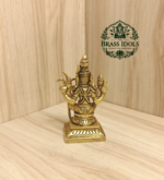 Brass Kamatchi Amman Statue 4 Inch
