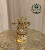 Panchaloha Saraswati Idol 1.5 Inch
