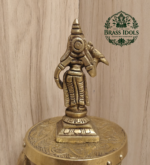 Brass Madurai Meenakshi Statue 3.4 Inch