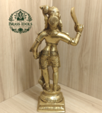 Bronze Karuppasamy Statue 11.5 Inch
