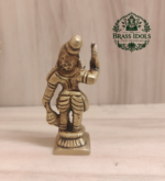 Brass Karuppasamy Statue 2.6 Inch