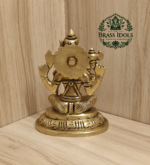 Brass Kamakshi Amman Statue 4 Inch