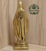 Brass Mother Mary Statue 6.2 Inch