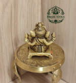 Brass Ganesh Statue 2.2 Inch
