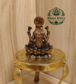 Copper Lakshmi Idol 2.4 Inch