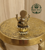 Miniature Brass Lakshmi Statue 1 Inch