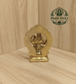 Brass Swarna Akarshana Bhairava Idol 4 Inch