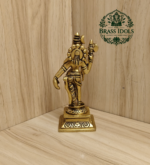 Brass Ardhanarishvara Statue 5 Inch