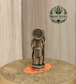 Miniature Brass Udupi Krishna Idol 1.5 Inch