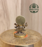 Miniature Brass Ganesh Murti 1.3 Inch