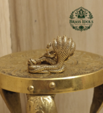 Miniature Brass Vishnu Statue 1 Inch