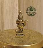 Miniature Brass Krishna Murti 1.6 Inch