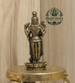 Premium Brass Guruvayoorappan Idol 3 Inch