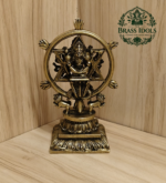 Premium Brass Chakrathalwar Statue 5 Inch