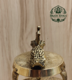 Brass Peacock Figurine 3 Inch