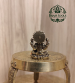 Miniature Brass Lakshmi Statue 1.3 Inch