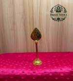Brass Murugan Vel Stand 4.8 Inch