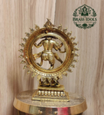 Premium Brass Nataraja Lord Shiva Statue 5.8 Inch