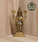 Brass Tirupati Balaji Perumal Idol 7 Inch