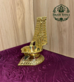 Brass Thiruchendur Murugan Gopuram Vilakku 5.8 Inch