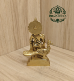 Brass Murugan Statue 4.2 Inch