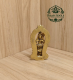 Brass Thiruvachi Murugan Statue 4 Inch