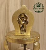 Brass Hanuman Opening Heart Figurine 2.6 Inch