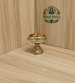 Brass Kubera Diya With Stand 1.7 Inch