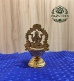 Brass Gajalakshmi Diya 6 Inch