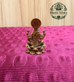 Miniature Brass Lakshmi Statue 1.2 Inch