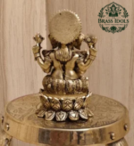 Premium Brass Vinayagar Statue 2.6 Inch
